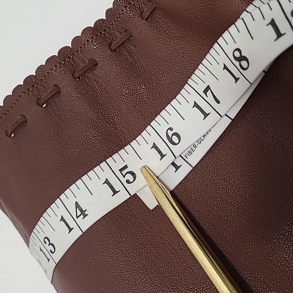 See by Chloe Genuine‎ Brown Leather Heeled Boots Size 7/38 - Picture 13 of 16